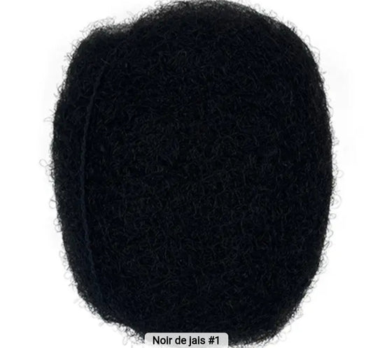 Kinky locks human hair